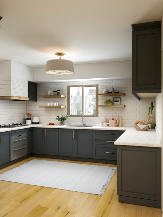Custom kitchen detail